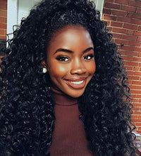 Ms Fenda 360 Lace Frontal Wig 180% Density Brazilian Remy Human Hair Adjustable Wigs with Baby Hair Full Lace High Density Wig for Black Women