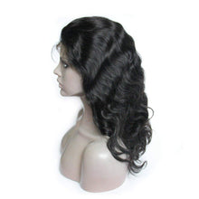 Ms Fenda 360 Lace Frontal Wig 180% Density Peruvian Remy Human Hair Adjustable Wigs with Baby Hair High Density Wig for Black Women