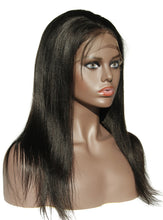 Ms Fenda Brazilian Virgin Human Hair Light Yaki Style 150% Density 13x6 Lace Wigs