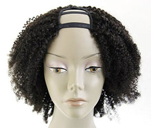 Ms Fenda Hair 100% Peruvian Remy Virgin Human Hair Afro Kinky Curly Style U-Part Full Machine Made Wigs