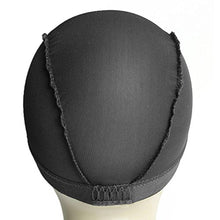 MsFenda 3pcs/lot with 2 Wig Combs Sew-in Black Color Lace Wig Making Cap, Dome Weaving Net Cap