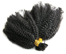 Ms Fenda Hair 3 Bundles/lot 10.5oz(300gram) Afro Kinky Curly 4B-4C Kinky Curly Style Virgin Brazilian Human Hair Bulk for Braiding
