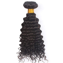 MsFenda Hair Malaysian Deep Wave Hair Extention 1Pcs Length 10"-30" 100g/pcs 100% Weave Human Virgin Hair Natural Color