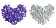 Ms Fenda 100pcs/pack Dreadlocks Colorful Plated Aluminum Beads For Hair Decoration Adjustable Hair Braid Cuff Clip
