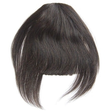 Ms Fenda Straight Remy Human Hair Clip-on Bangs Same Length Hair Bangs