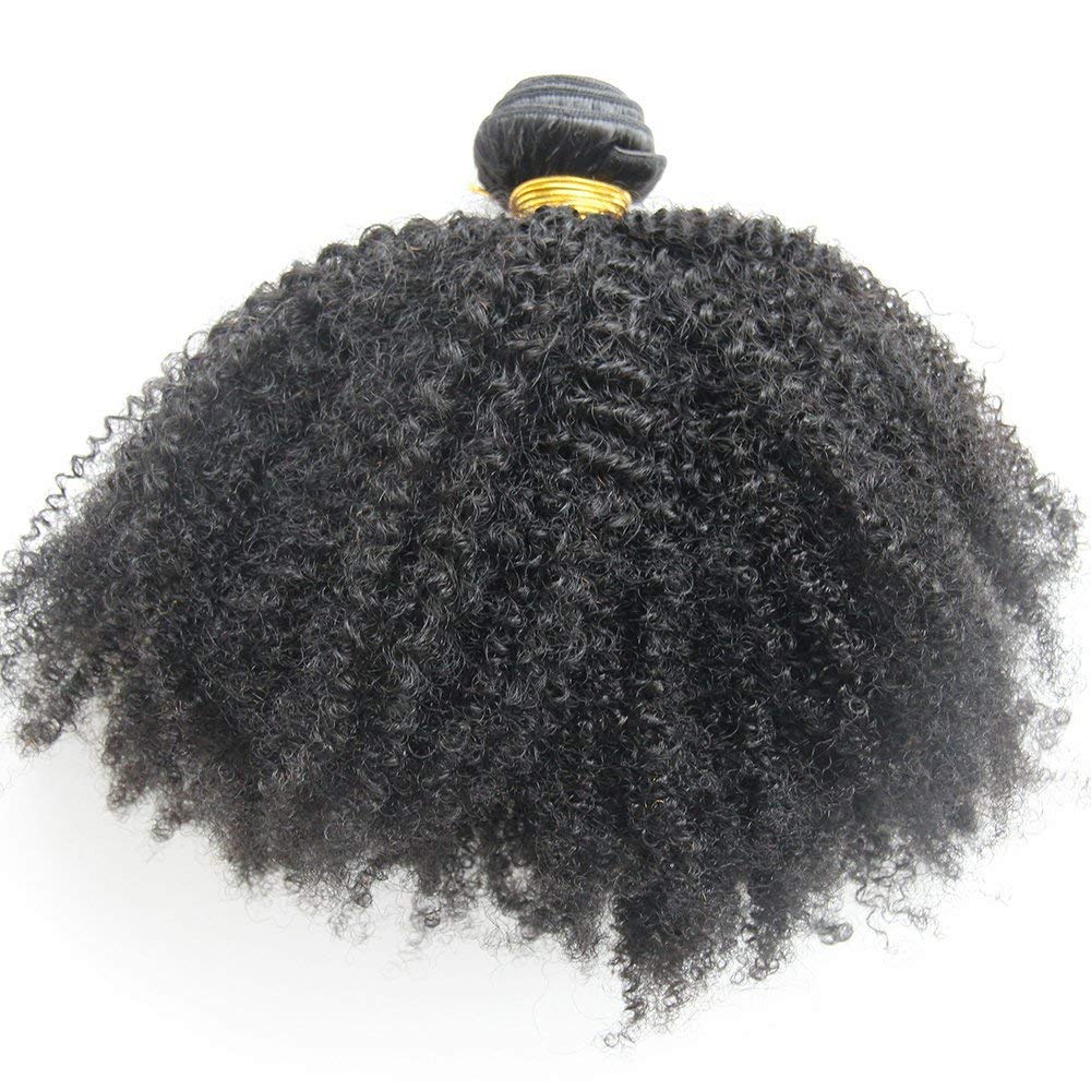 MsFenda Hair Top Quality 100% Peruvian Raw Virgin Human Hair Afro Kinky Curly Hair Natural Color Hair Extensions