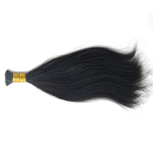 Ms Fenda Brazilian Remy Human Hair light yaki 0.5g/strand 100 strands Natural Color I-tip Hair Extensions