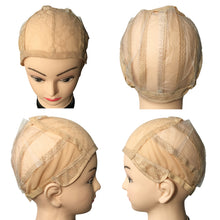 Ms Fenda Lace Wig Making Caps Weaving Caps Dissolved Wig Caps for DIY Wigs Makers(1pc, blonde)