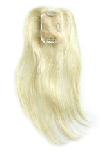 Ms Fenda Golden Blonde Color#613 Virgin European Hair 2.5"x4" Thin Skin PU Around Mono Net Base Top Closures