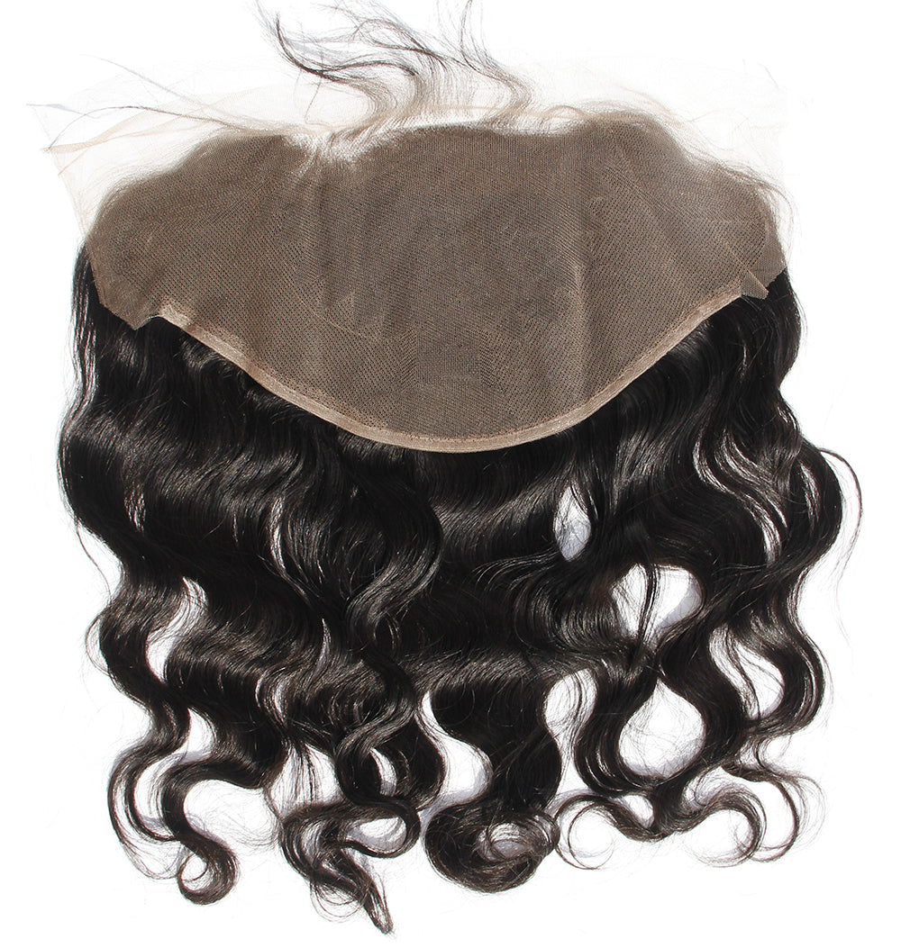 Ms Fenda 100% Raw Remy Virgin Brazilian Human Hair Body Wave 13x6 Lace Frontal(10inch-22inch)