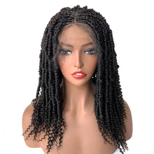 Ms Fenda 6 Packs Hand Tied Heat Resistant Synthetic Braiding 5"x5" Lace Parting Wigs(20inch)