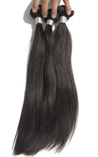 Ms Fenda Brazilian Virgin Human Hair Weaving Wefts 3 Bundles 1 piece 4x4 closure (Straight)